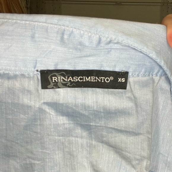 Blue button down - Picture 3 of 3